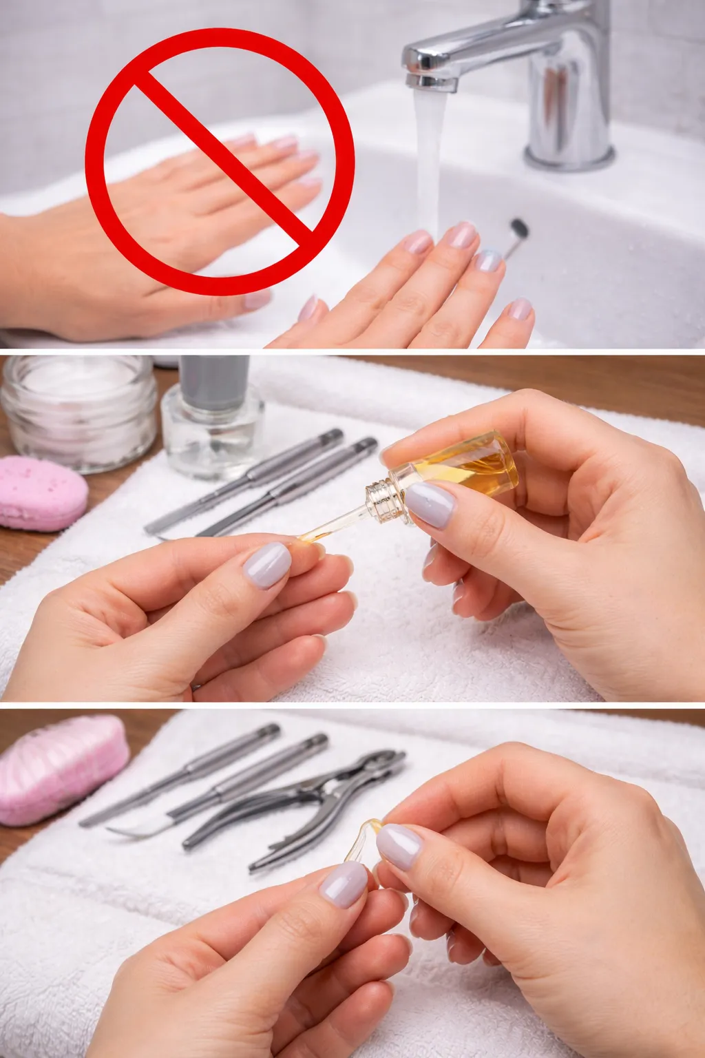 指甲前置處理